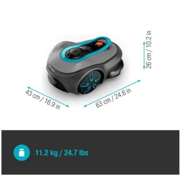 Gardena Smart Sileno Free 600 m² Kabelfri kjøring - Bilde 3
