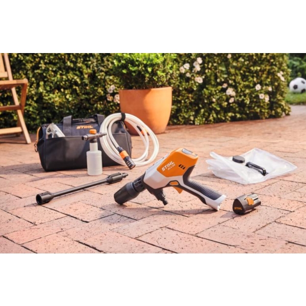 Stihl RCA 20 Batteri høyttrykksspyler sett med 2 stk. AS batterier og lader - Bilde 11
