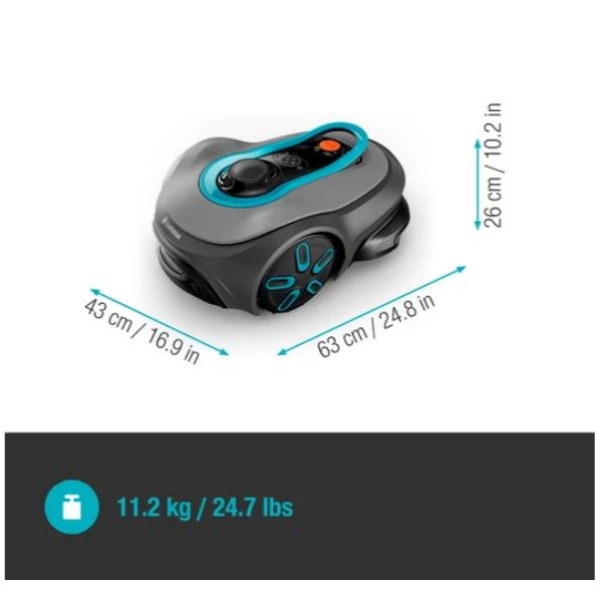 Gardena Smart Sileno Free 600 m² Kabelfri kjøring - Bilde 3