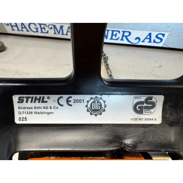 Brukt eldre Stihl MS 025 - Bilde 6