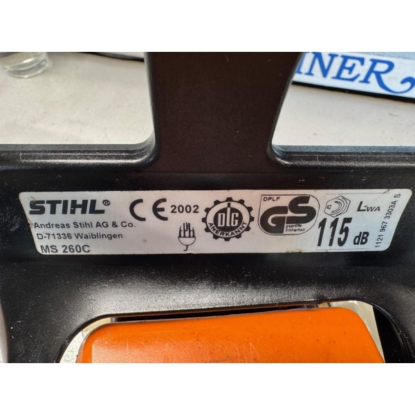 Brukt Stihl MS 260 Klassiker!! - Bilde 6