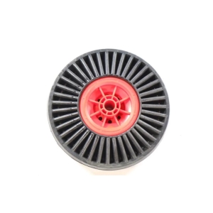 Sidehjul 260 mm Kraftig Kompakt Rød