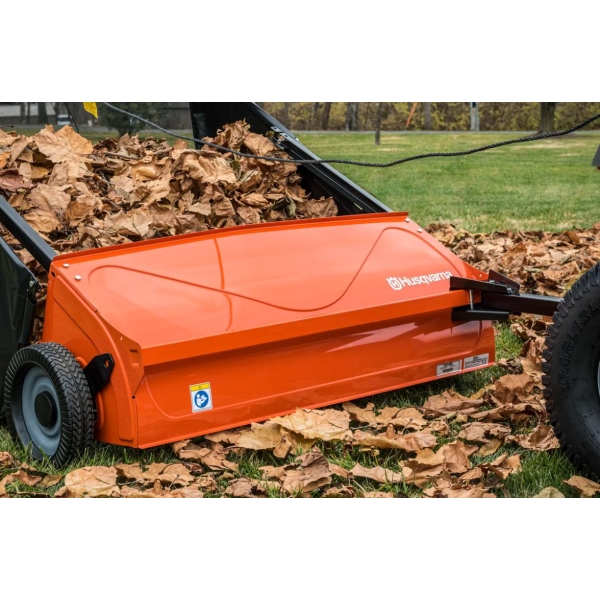 Husqvarna feiekost Sweeper med oppsamler 107cm - Bilde 2