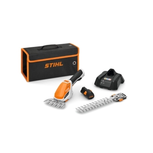 Hekk og gresstrimmer HSA 26 sett med batteri og lader