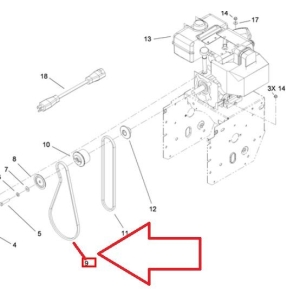 Utkasterreim Toro snøfres 106-4498
