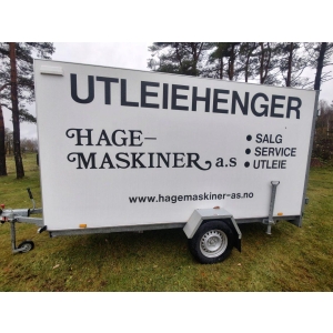 Utleie skaphenger 1500 kg