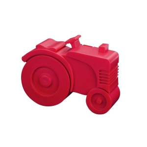 Blafre matboks i plast - Traktor rød