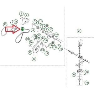 Drivreim til Klippo / Husqvarna
