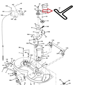 Drivreim klippepanne 36" Husqvarna Jonsered