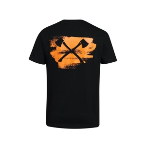 T-skjorte SZ XXL SCRATCHED AXE svart
