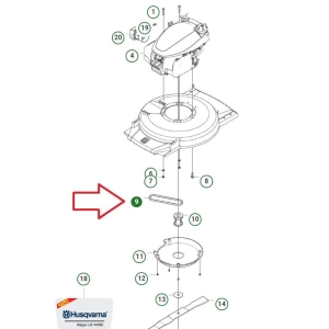 Drivreim Klippo Husqvarna 19"