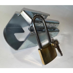 Tilhengerlås Safety-Lock inkl. lås kombilås med og uten bil