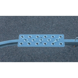 Gangbro komplett sett med bolter til sidebjelke L=500mm