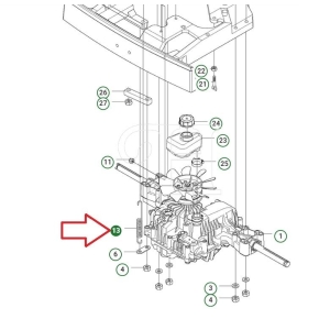 Fjær Husqvarna / Jonsered 5068343-01