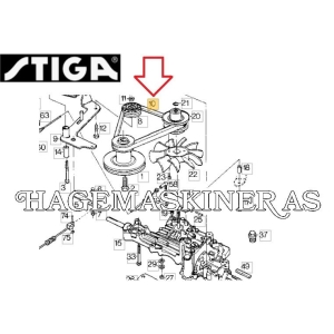 Drivreim Stiga 1134-9055-01 (9585-0089-00)