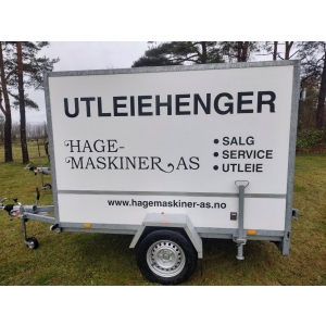Utleie skaphenger 1300 kg