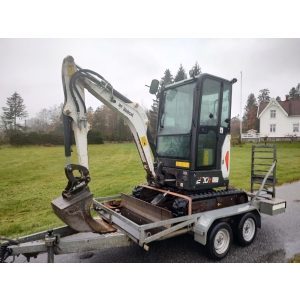 Utleie gravemaskin 2 tonn