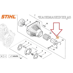 Rørbøyle / klemme Stihl ryddesag, 4180-791-9403