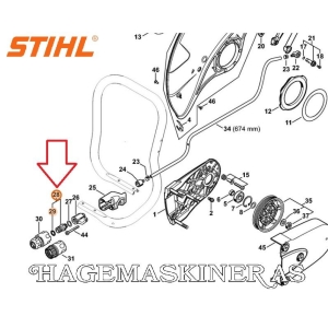 Slangekopling (til Gardena) Stihl kappsag