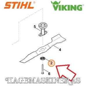Skive 10,0x40x2,5 Stihl Viking, 00007026600