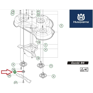 Knivfeste R11C,R13C,R16C(AWD), 544064901