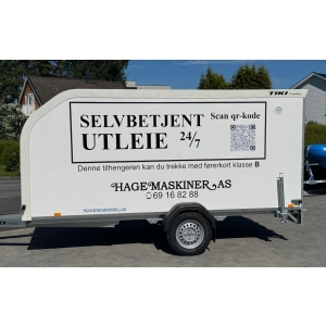 Utleie skaphenger 750 kg, Rema 1000 Grålum