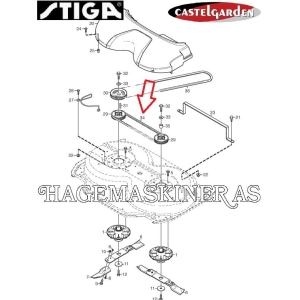 Stiga Drivreim 1134-9183-01 / 9585-0162-01