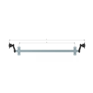 Aksel 750 kg A=1100 C=1520, 4×100 (CS200/265; CP250)