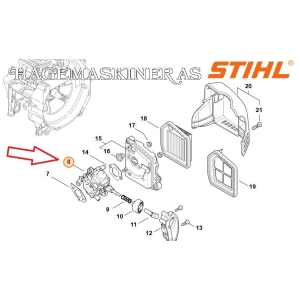 Forgasser 4147/54, Stihl fs 410 fs 411, 41471200654
