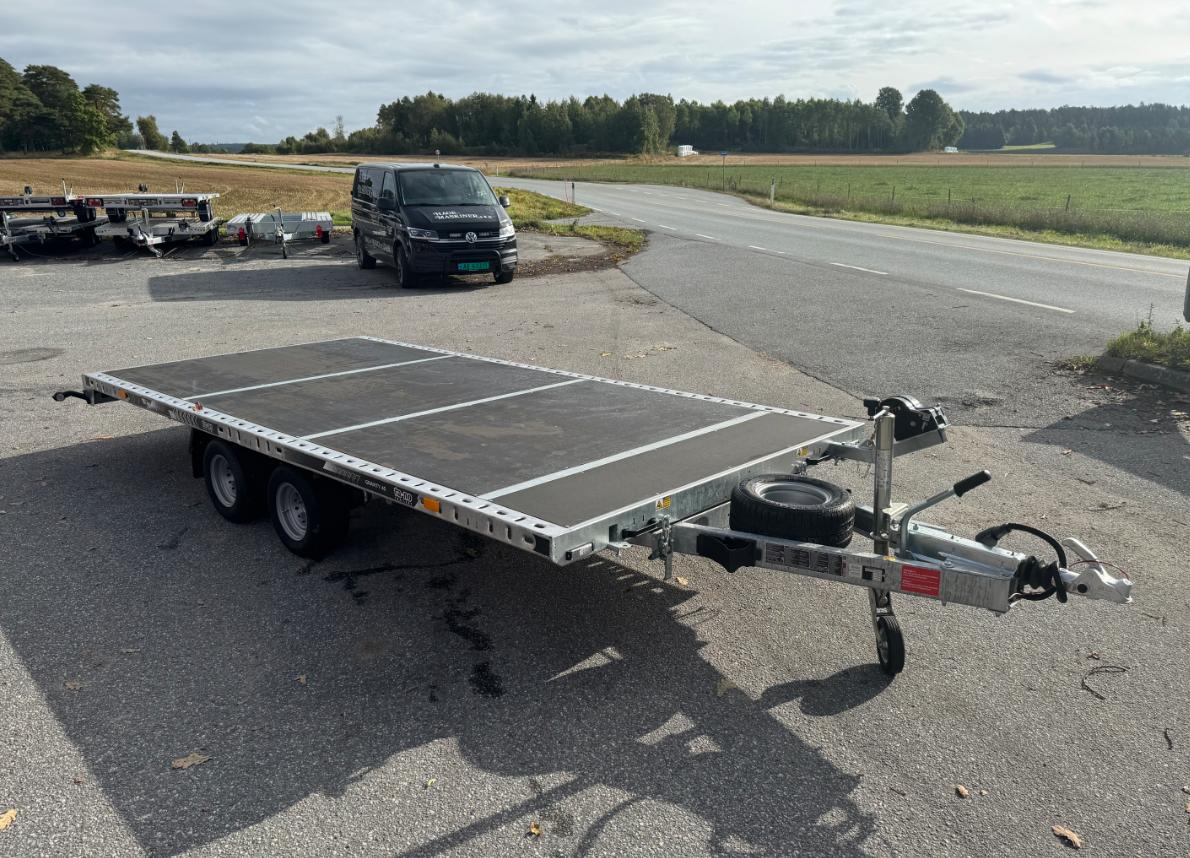 Utleie biltransporthenger 2,7 t, SELVBETJENT 24/7