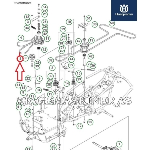 Drivreim Husqvarna Jonsered 589562201