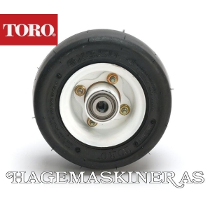 Komplett 8-tommers skumfylt pneumatisk trinsehjulsenhet, Toro 93-5974
