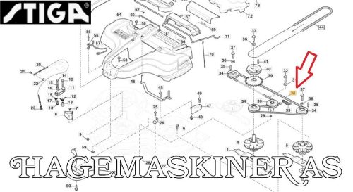 Driv reim Stiga 1134-9066-01